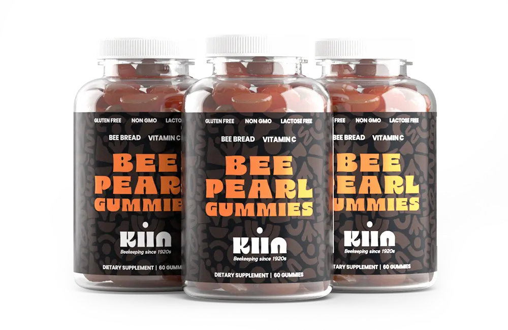 kiin bee bread gummies product image